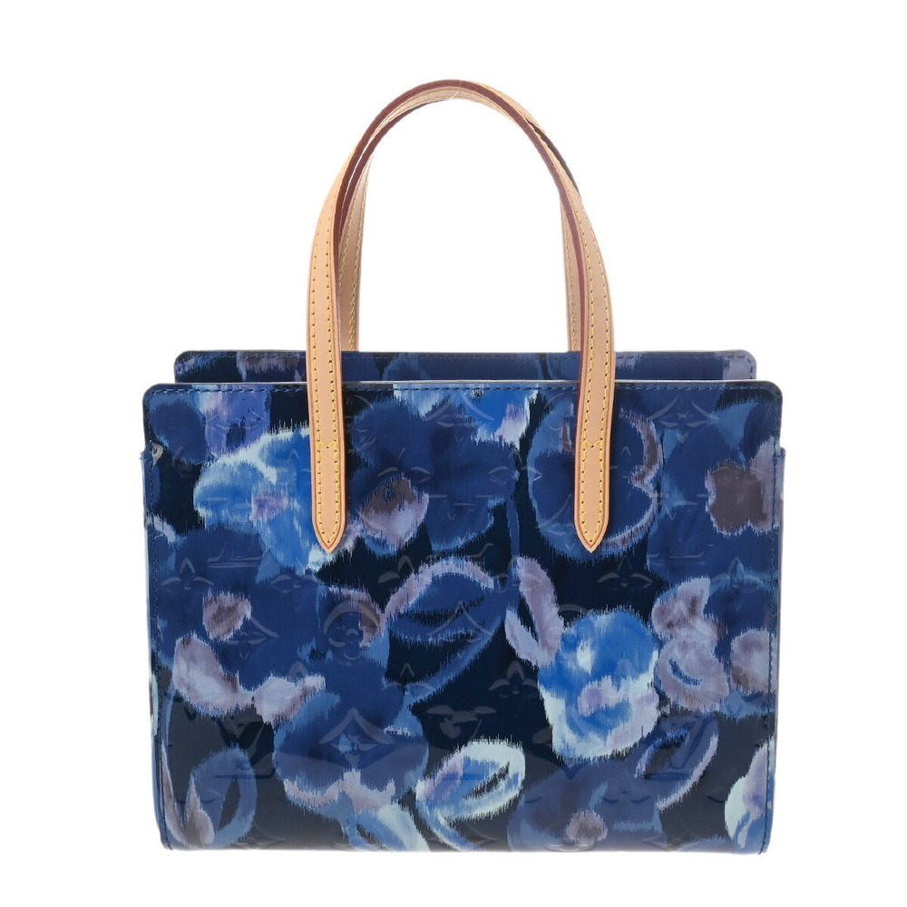 Louis Vuitton blue Flower Ikat Vernis Handbag BB Catalina